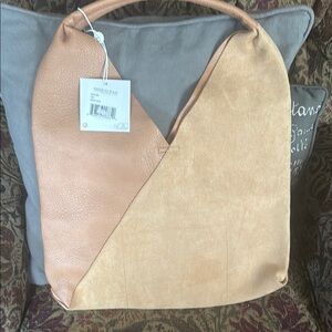 Shiraleah Tan Hobo Bag with Soft Matte Finish